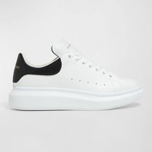 Alexander McQueen Oversized Larry Bicolor Leather Low-Top Sneakers